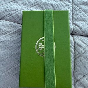 Green tory Burch jewelry Box